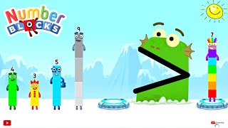 Go Explore With The Numberblocks Explore With The Magic Run Full Episode In The Mountains