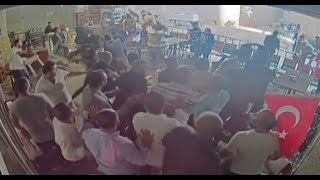 Anadolu Adalet Sarayında Yaşanan Kavga Kamerada