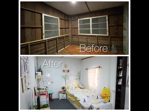 Room tour รีโนเวทห้องนอนบ้านไม้ By NaNa