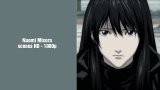 Naomi Misora Scenes Moments Clips For Edits Hd - 1080P Death Note