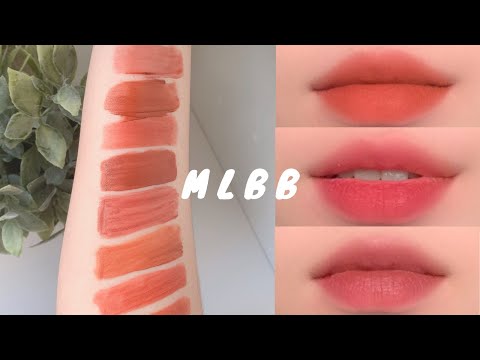 (ENG) SWATCH CÁC TÔNG MÀU MLBB | MY LIPS BUT BETTER