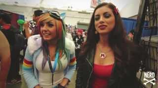 Anime Revolution Part 2 - I Love Nerd Girls - LeeAnna Vamp & Jessica Nigri