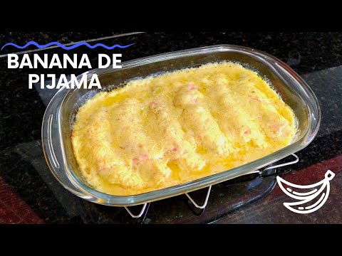 BANANA AO MOLHO BRANCO (BANANA DE PIJAMA)