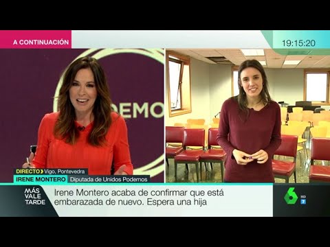 Irene Montero: "Tengo tres poderosas razones para mejorar la sociedad"