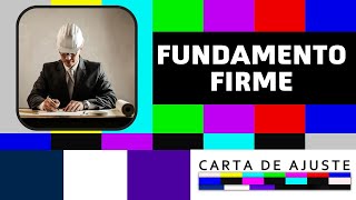 Carta de Ajuste - Fundamento Firme