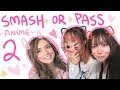 smash or pass ANIME EDITION 2 ❤ ft. ariasaki & pokimane
