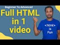 Complete HTML course in Bangla 2022