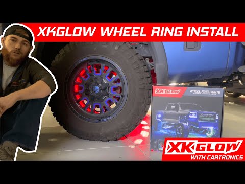 How to Install LED Wheel Ring Lights on a Truck | XKGLOW Lighting