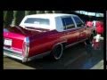 Kandy Apple Red Cadillac Fleetwood Brougham drippin wet paint