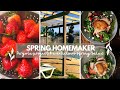 The Spring Homemaker | Pergola Project and a Delicious Spring Salad