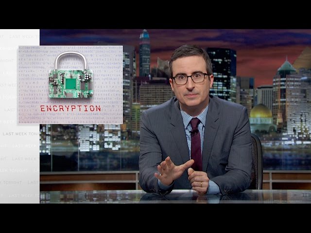 John Oliver On Encryption - Video
