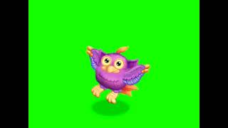 Tweedle Pure Green Screen Idlecontinent My Singing Monsters Dawn Of Fire