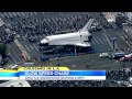 Space Shuttle Endeavour to Reach Final Resting Place; Retired Ship Makes Way Through Los Angeles