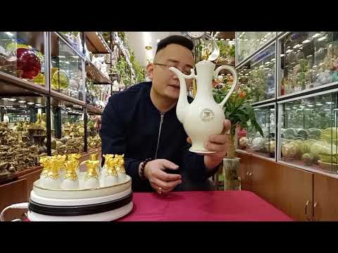 Giới thiệu Bộ Ly Rượu 12 con giáp mạ vàng 24k cao cấp