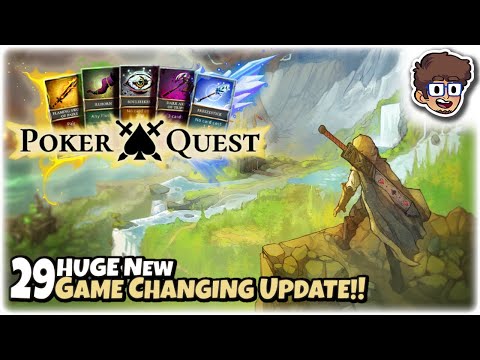 HUGE NEW GAME CHANGING UPDATE!! | Let's Play Poker Quest | Part 29 | PC Gameplay