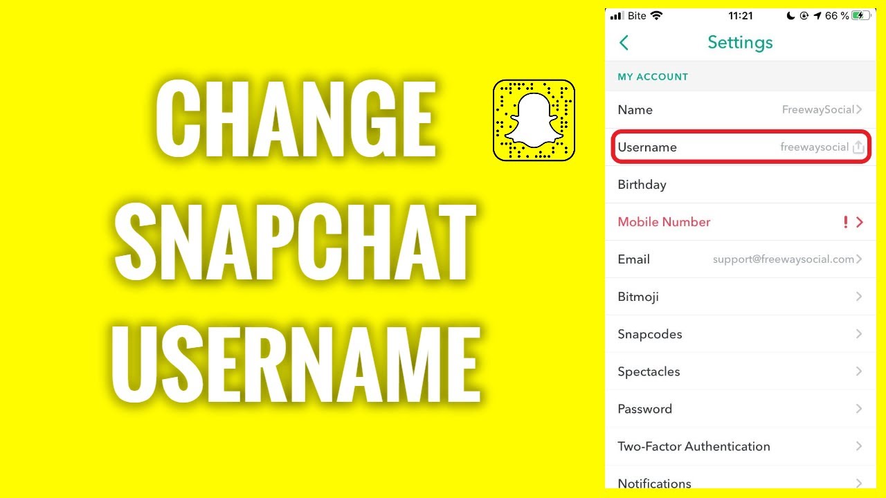 Snapchat name add