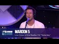 Maroon 5 Covers “Yesterday” on the Stern Show (2012)