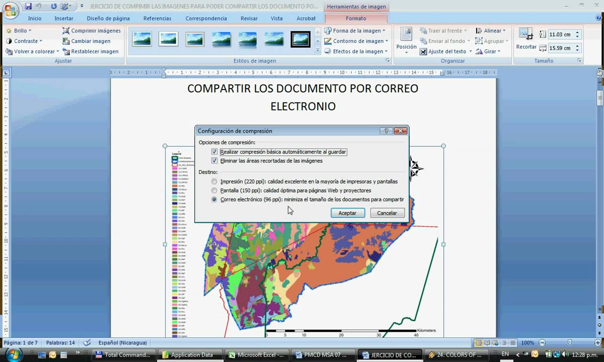 Comprimir Imagenes en Word - YouTube