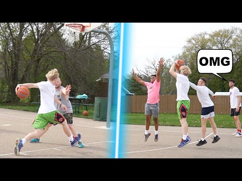 I Hit A Nasty Game Winner! 5v5 Basketball At The Park!