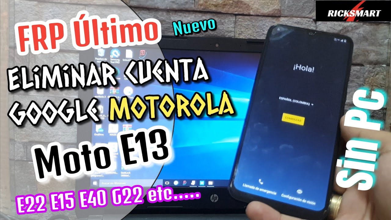 FRP Último Como Eliminar cuenta google motorola moto E13 FRP Último Como Eliminar cuenta google motorola moto E13