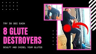 8 Glute Destroyers #glutes #glute #fitness