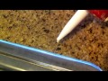 Cheap, Easy and dirty fix for cracked granite countertop