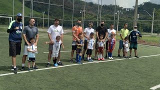 JOGO CONFRATERNIZAÇÃO CATEGORIA SUB 07, ano 2020, Escola de futebol Arena, jogo emocionante
