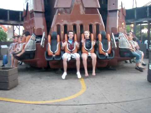 The giant drop at six flags six flags rides california. The giant drop at six flags