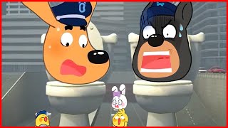 Sheriff Labrador - Skibidi Toilet Meme Song (Part 17)