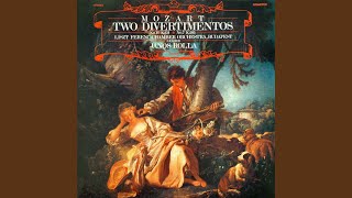 Divertimento In D Major K 205 Ii Menuetto Divertimento In D Major K 205 Ii Menuetto