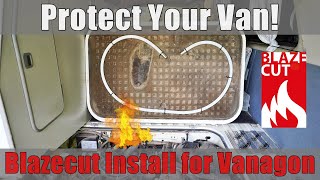 How To Blazecut Fire Suppression System Installed On A Vw Vanagon. Protect Your Van From A Fire