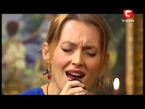 Aida Nikolaychuk sings for Thomas Anders. X Factor - 3 [20.10.2012]