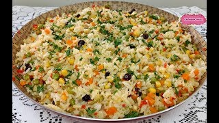 ARROZ À GREGA ( ESPECIAL DE NATAL ) com CozinhandoComNane :)