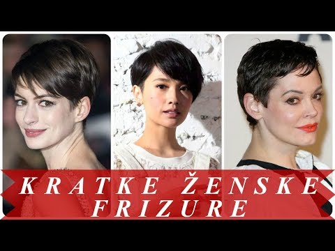 Najljepše kratke ženske frizure crna kosa Najljepše kratke ženske frizure crna kosa #1