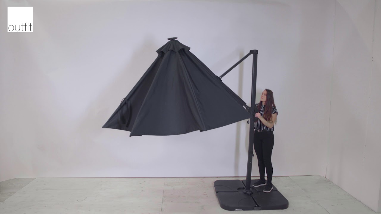 HÆNGE PARASOL M/LED Ø3M HÆNGE PARASOL M/LED Ø3M