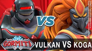 Gormiti Türkçe | Vulkan VS Koga