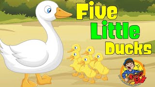 Five Little Ducks | Dream English Kids Songs