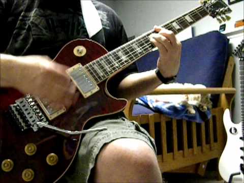 Alex Lifeson Les Paul, Spirit of Radio guitar cover