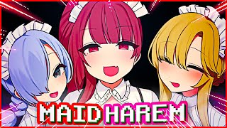 Young Master X Maid Harem - Tratritle Gameplay [Inazuma Soft]