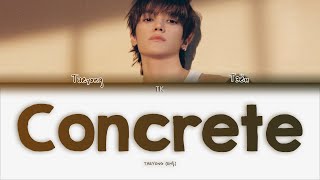 Taeyong – Concrete [Перевод На Русский/Кириллизация Color Coded Lyrics]