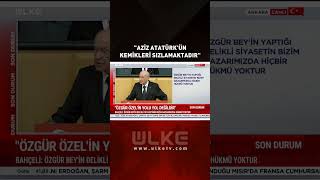 Aziz Atatürkün Kemikleri Sızlamaktadır Bahçeliden Flaş Sözler...