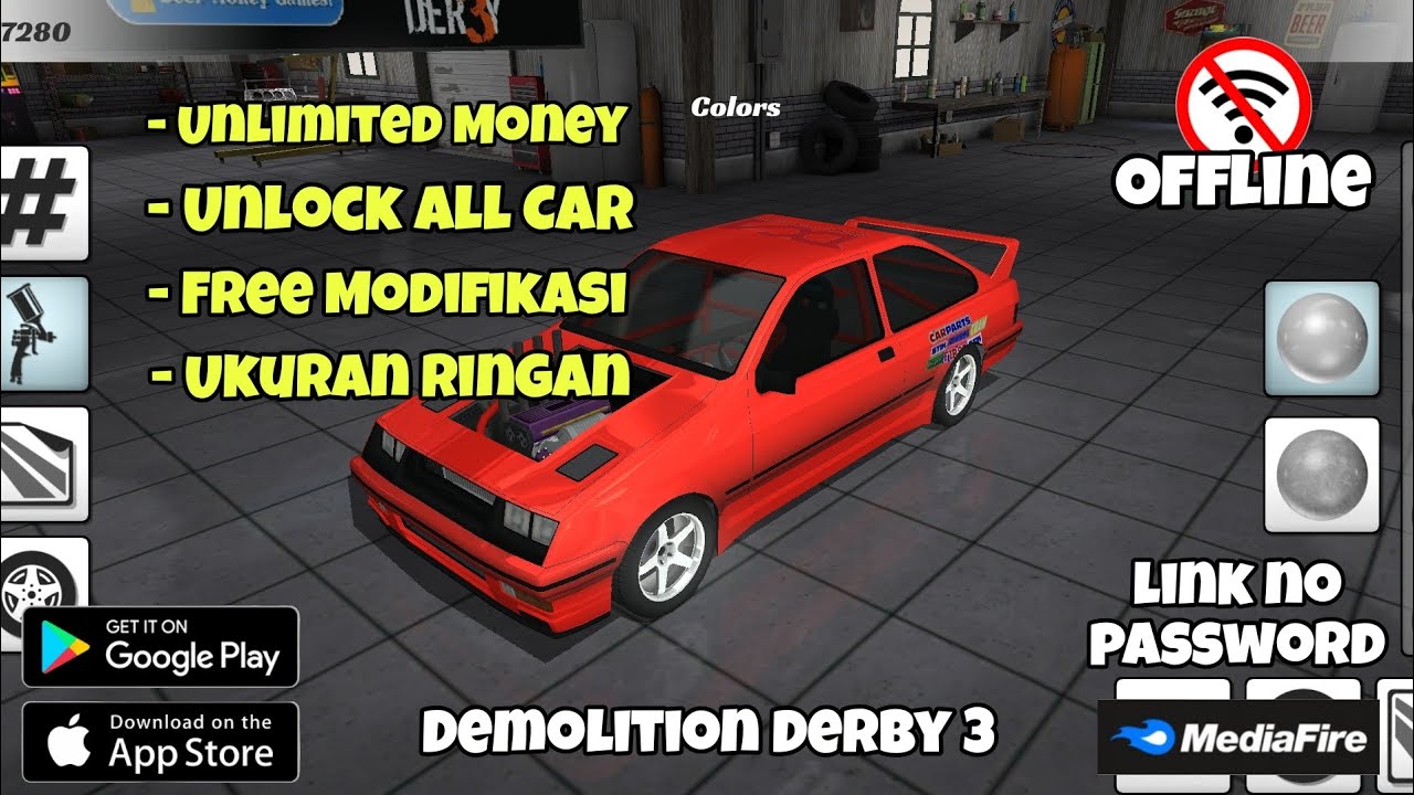 Download the Latest Demolition Derby 3 MOD APK (Android) Download the Latest Demolition Derby 3 MOD APK (Android)