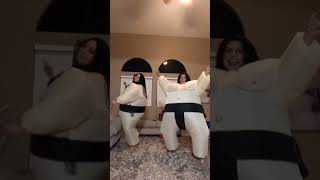 Hilarious Inflatable Sumo Suit Dance