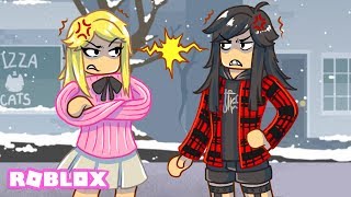 The Goth Girl Who Lives With The Popular Girl... | Roblox Roleplay