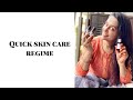A QUICK SKINCARE REGIME FOR THE LAZY DAYS | SKIN CARE TIPS | ...
