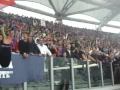 bolgia nel setore ospiti all' olimpico