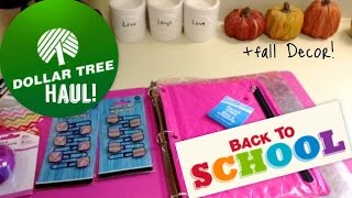 Dollar Tree Haul! Back to School Supplies 2015