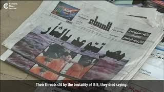 Pope honors Coptic martyrs