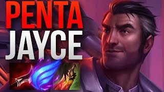 CHALLENGER JAYCE INSANE PENTAKILL GAMEPLAY | CHALLENGER JAYCE TOP GAMEPLAY | Patch 8.23 S8