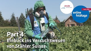 Feldtage online 2020 Part 4: Einblicke ins Versuchswesen von Stähler Suisse